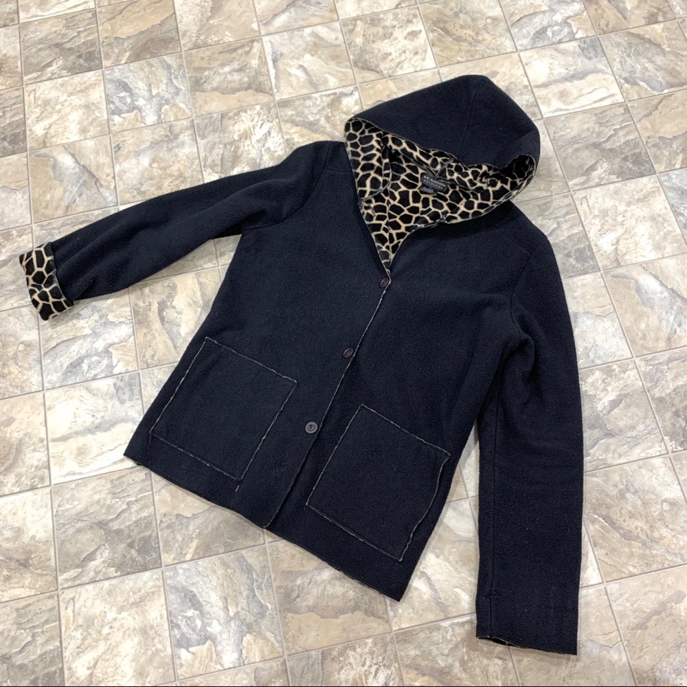 B.C. CLOTHING Animal Print Coat - Picture 7 of 12